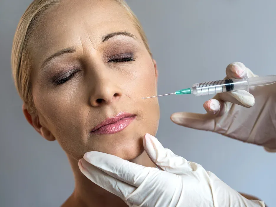 A Woman Getting Dermal Fillers