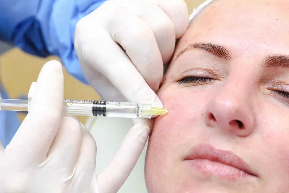 A Woman Getting Dermal Fillers