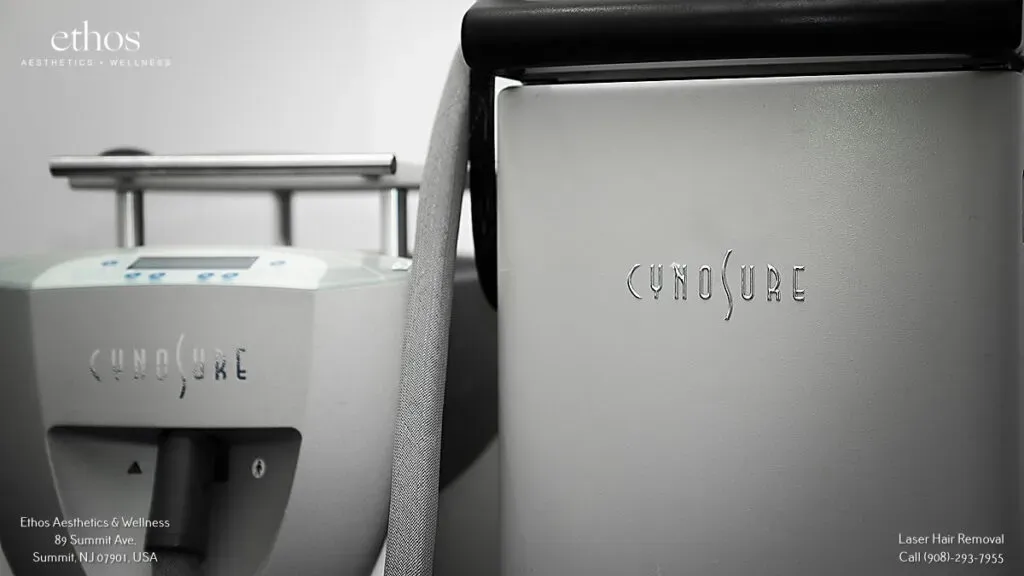 laser hair removal device at Ethos Spa