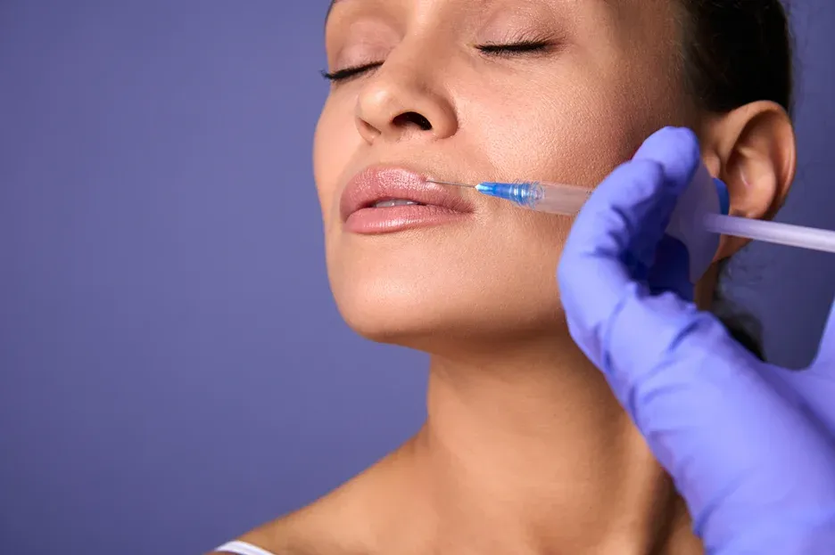 lip filler treatment