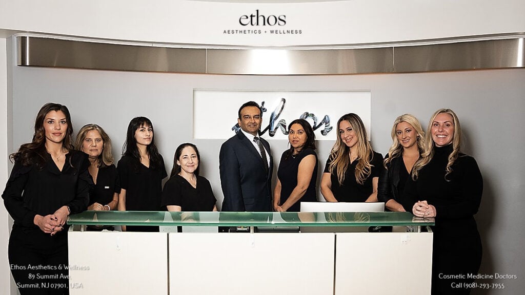 Dr. Soni and staff of Ethos Aesthetics and Wellness
