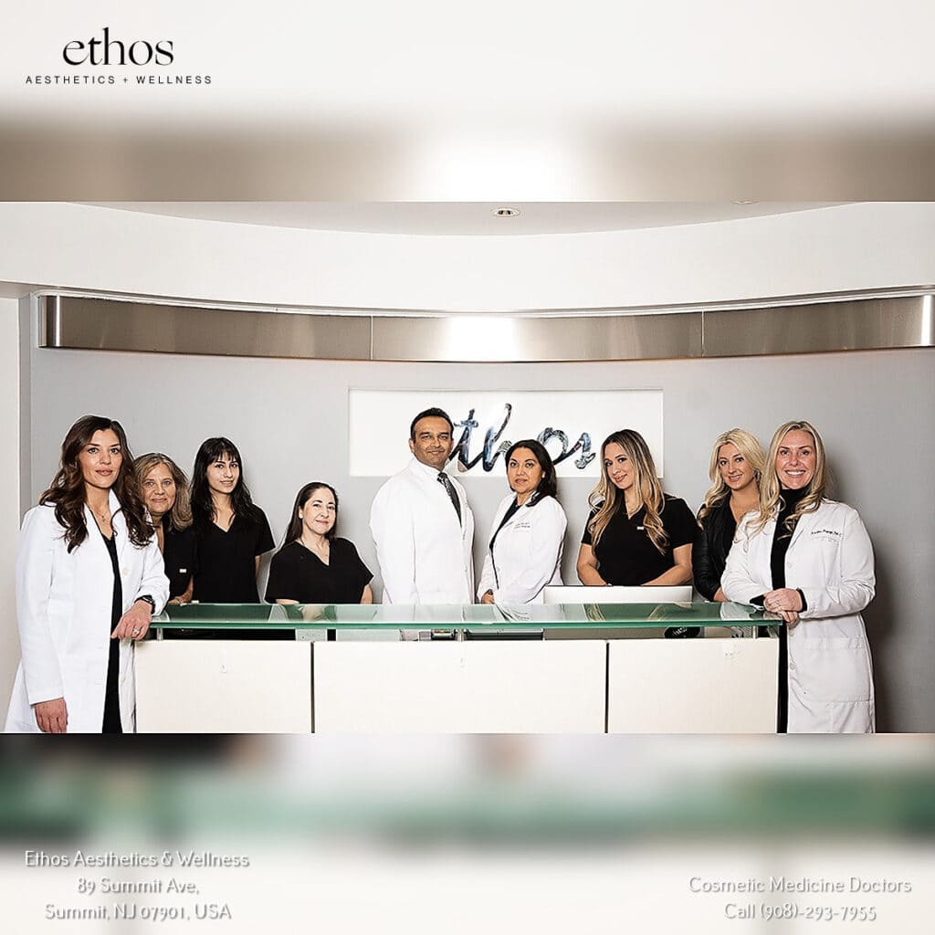 Dr. Soni and staff at Ethos Aesthetics & Wellness