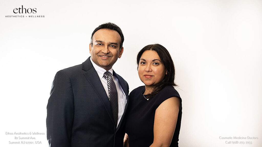 Dr. Hardik Soni and Dr. Monica Soni from Ethos Spa